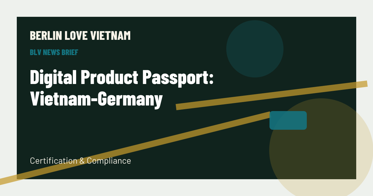Digital Product Passport: Vietnam-Germany BLV article artwork