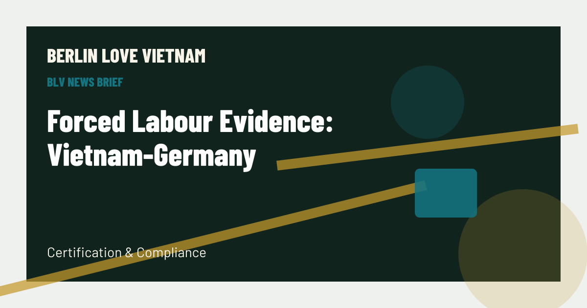 Forced Labour Evidence: Vietnam-Germany BLV article artwork