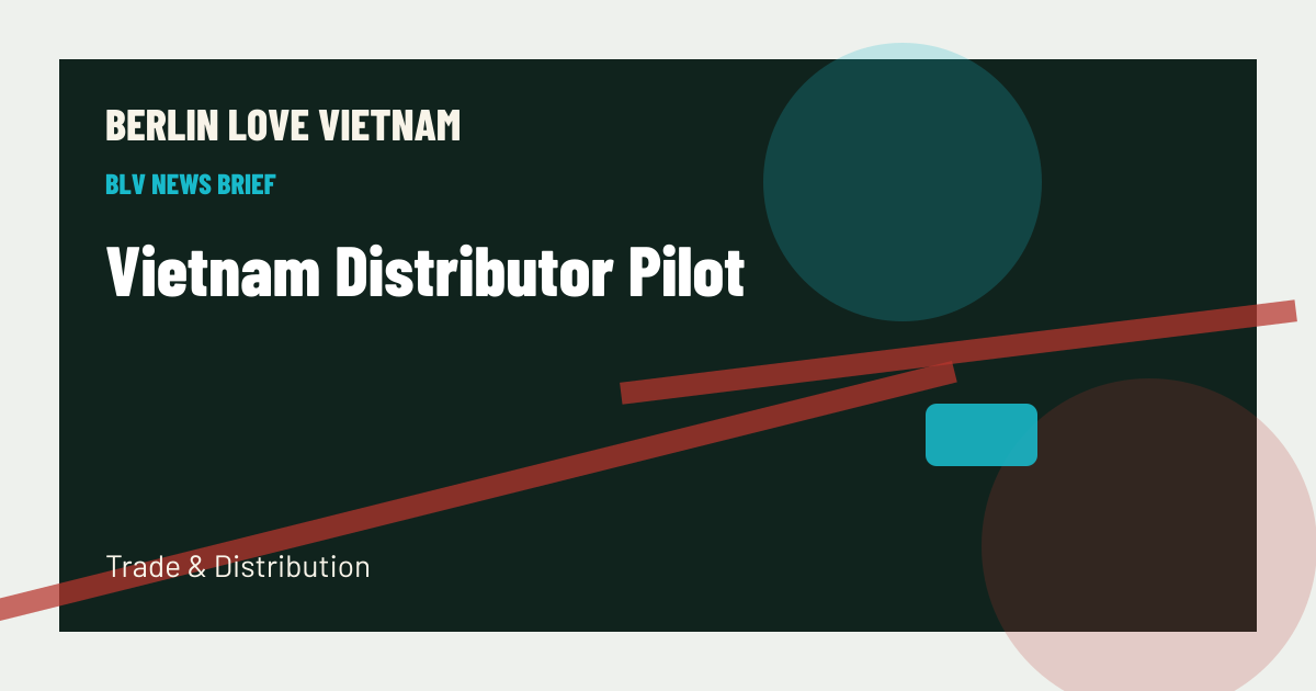 Vietnam Distributor Pilot BLV article artwork